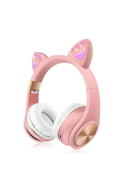 Genel Markalar Budi Kablosuz Bluetooth Kedi Kulaklık Stereo Yüksek Ses Akıllı...