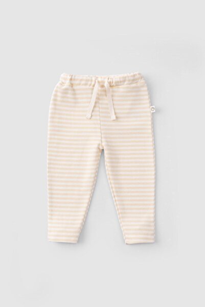 Little Gusto 2'li Organik Pamuk Bebek Pantolonu Playtime