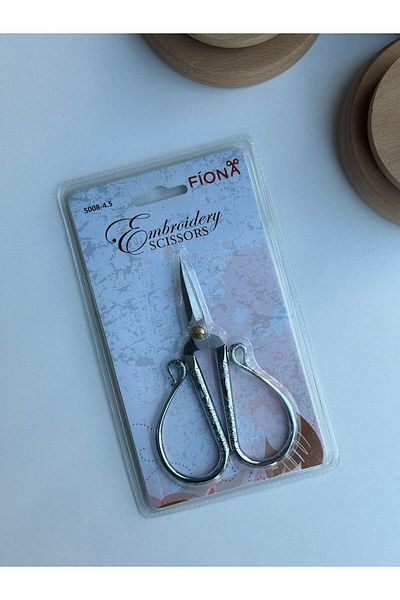 Fiona Silver Colored Hobby Scissors