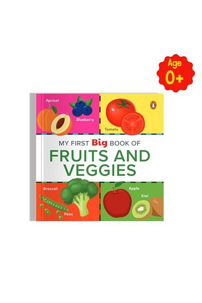 Penguin Random House My First Big Book Of Fruits And Veggies