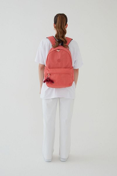 Rosso Collina Rosso Collina Unisex Waterproof Black Fabric School Backpack Bergamo