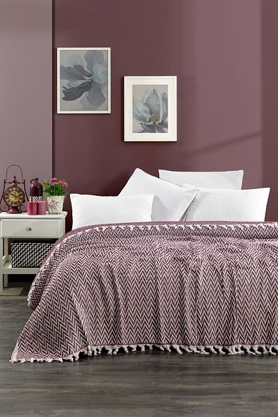 Casnack Claret Red Double Sayina Model Pike - 1600gr, 200x230cm
