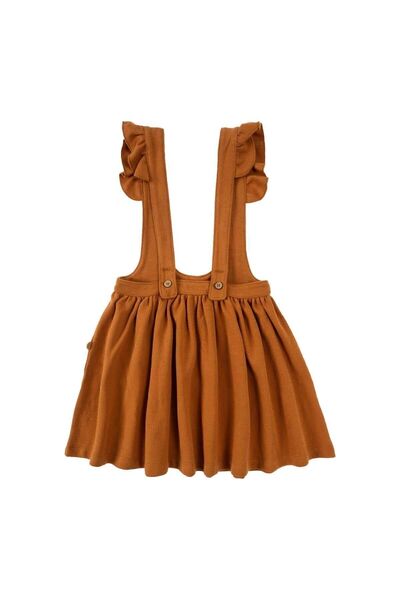 Little Gusto Gilet Dress Baby Tile Organic Cotton