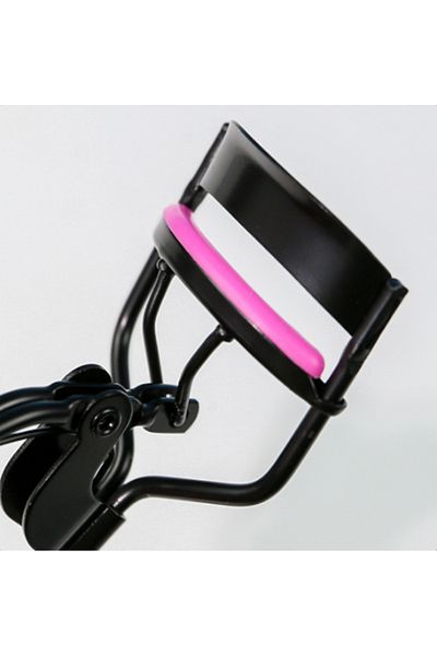 newnet Professional Eyelash Curling Scissors Silicone Soft Tip Intense Volume Eyelash Curler