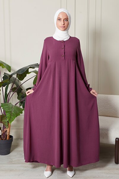 fistan Aerobin Fabric Mevlana Φούστα - Φαρδιά Εφαρμογή Hijab Φόρεμα, Φόρεμα Mother's Prayer