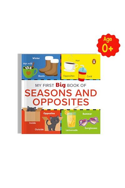 Penguin Random House My First Big Book Of Seasons And Opposites