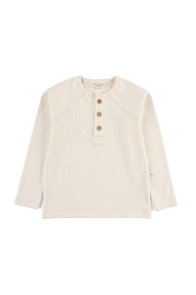 Little Gusto Children's Camisole Sweatshirt Ecru Organic Cotton