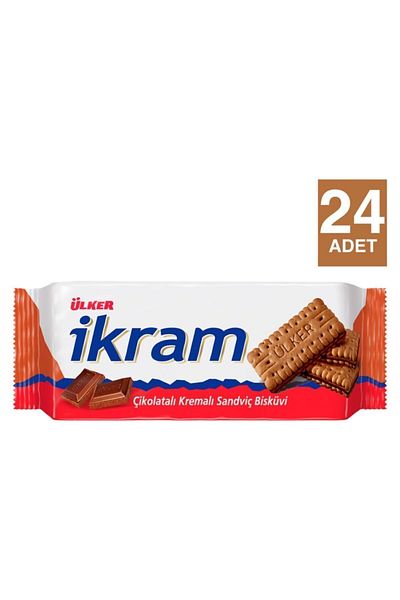Ülker Ikram Biscuits - Mixed with 24 Imported Candies