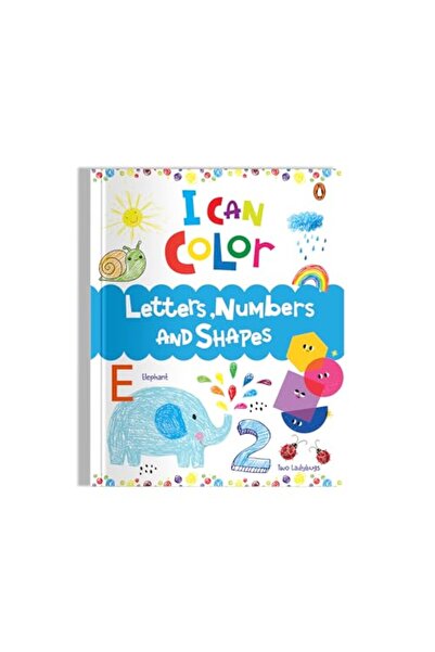 Penguin Random House I Can Color Letters Numbers And Shapes