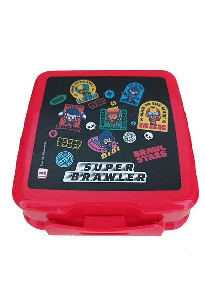 BRAWL STARS Licensed Lunch Box Red 22777