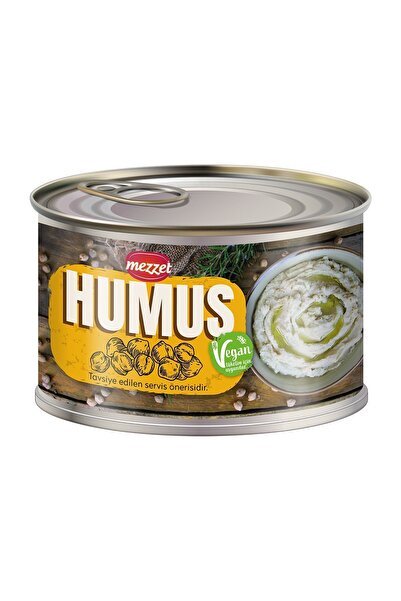 Mezzet Vegan Koruyucusuz 400 gram Sade Humus