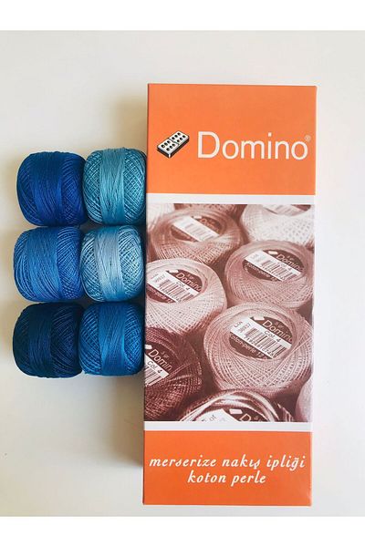 domino Set de 6 șiruri de broderie Koton Perle