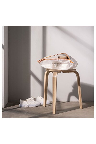 IKEA Parkla Box, White-orange 48x22 Cm