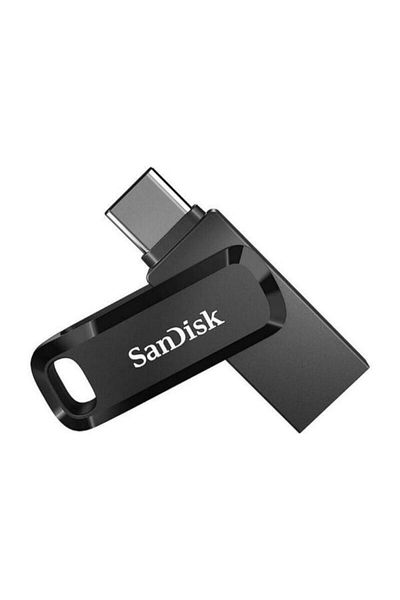 SanDisk Ultra Dual Drive Go 1Tb - Ssdd3-1T00-G46 USB & Type-C Black Flash Memory