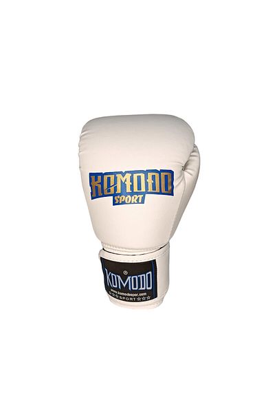 KOMODO SPORT Kick Boxing Gloves and Bandage - Set of 2