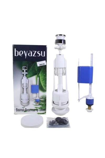 Beyazsu Klozet Basmalı Su Tasarruflu Contalı Rezervuar Iç Ta Iç Takım