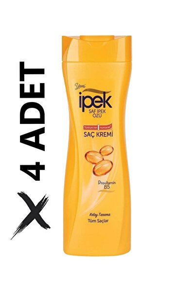 İpek Tüm Saçlar İçin Saç Kremi Provitamin B5-kolay Tarama-450mlx4 Adet Avanta...