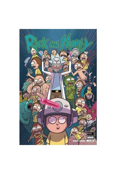Genel Markalar Rick and Morty Cilt 50 Türkçe Çizgi Roman