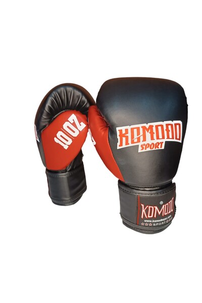 KOMODO SPORT Kick Boxing Gloves and Bandage Set of 2 Syhb 1001