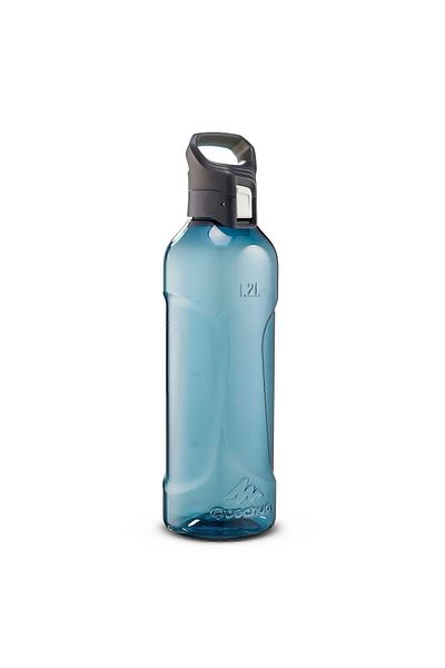 Decathlon Quechua Outdoor Plastic Flask - Blue - 1.2 Liter - Ecozen ®   Mh500