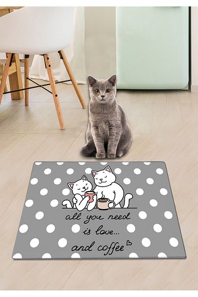 Chilai Home Pvc Poina Cat Dog Food Mat Dog - Cat Supplies Accessory
