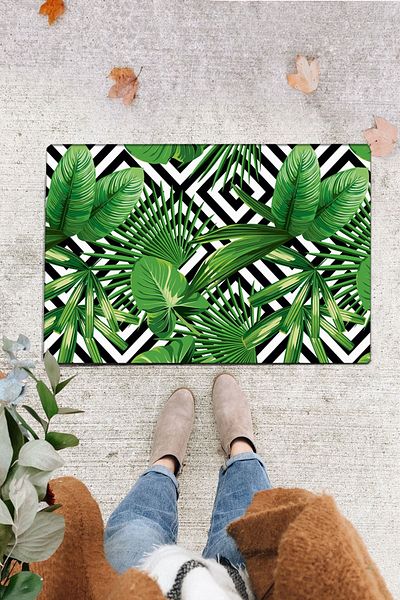 Chilai Home Tropic Special Design Indoor and Exterior PVC Door Mat