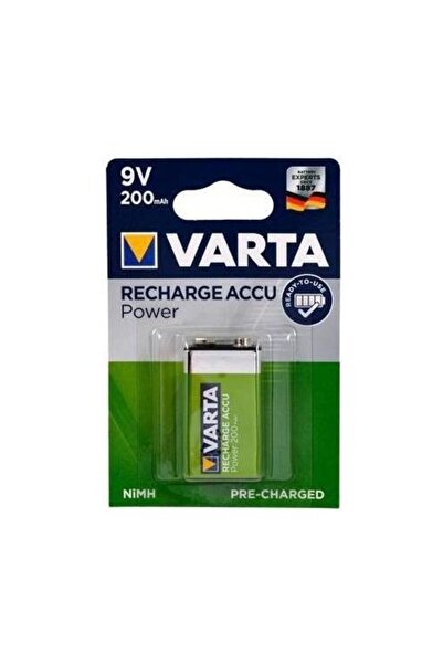 Varta 9v Şarj Edilebilir Pil 200 Mah