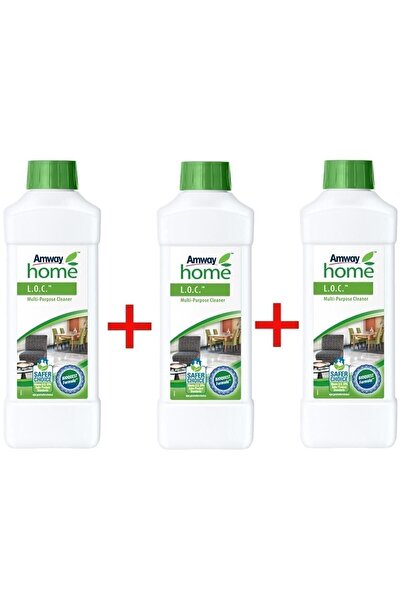 Amway Çok Amaçlı Temizleyici Home L.o.c. Üçlü Promosyon Paketi