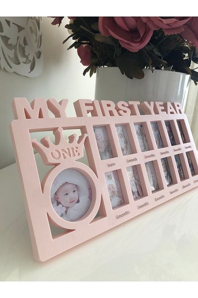 Ant Monthly Photo Frame for Newborn Baby