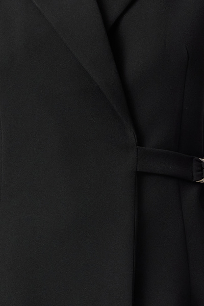 Trendyol Collection Long Black Woven Vest - Regular Fit, Accessory Detailed Twoaw25Ye00073