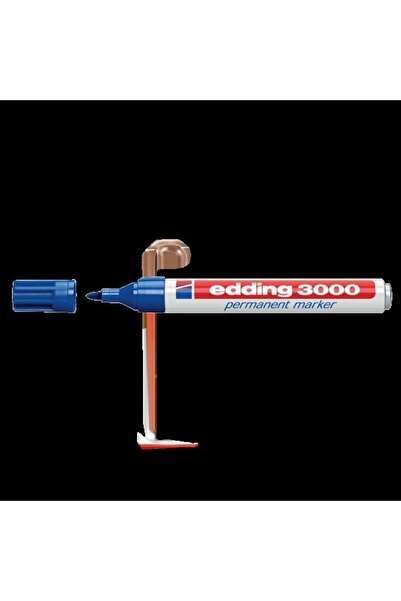 Edding Markör Permanent Yuvarlak Uçlu 1.5-3 Mm Mavi 3000 - 10'lu Paket