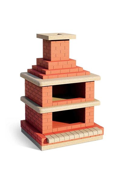 Eshel Model Brick Barbecue 1:12 Scale Set