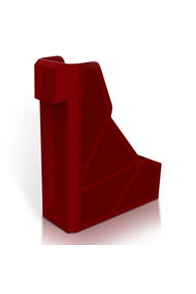 Mas Brand: Mas 886 Solid Wide Magazine Holder Fuchsia