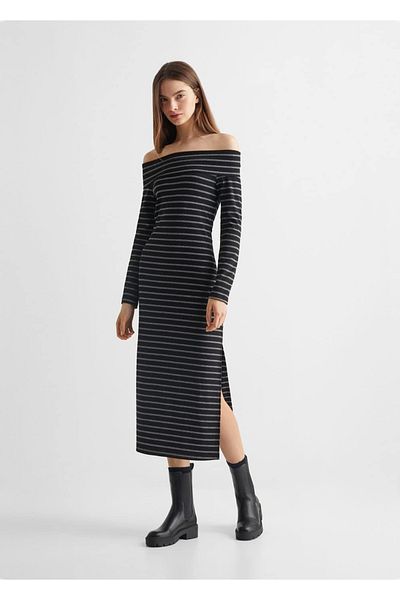 Mango Teen Black Dress for Kids