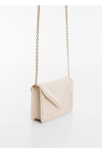 MANGO Woman Geanta cu lant - Design cu capac