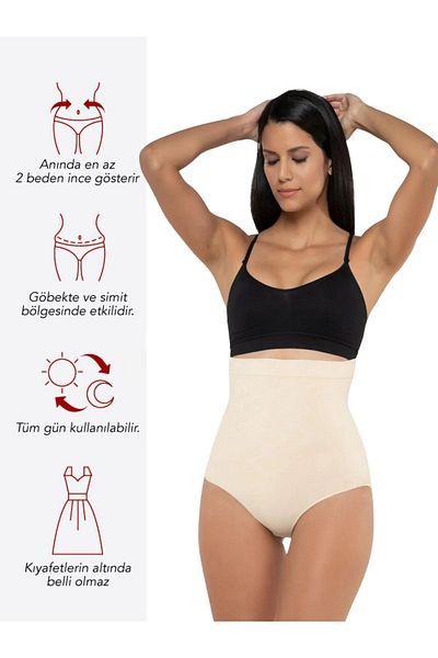 EMBA KORSE Uterus Toning Postpartum Corset Slimming Firming High Waist Panty Corset