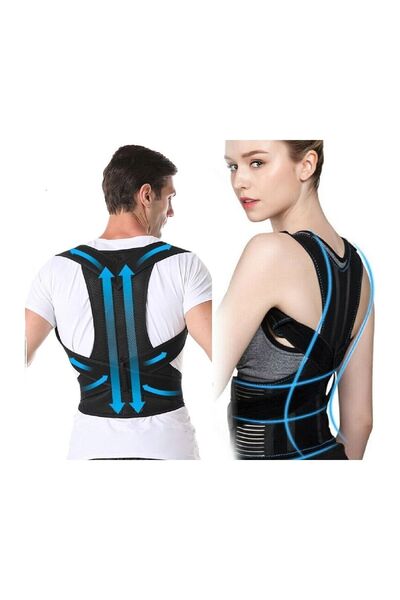 EMBA KORSE Κορσές Ορθοπεδικής Όρθιας Στάσης - Μαγνητικό Αντικαραμπούλα για Μέση και Πλάτη