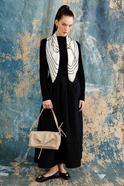 Hooopstore PİLE KIRMA ETEK - SİYAH