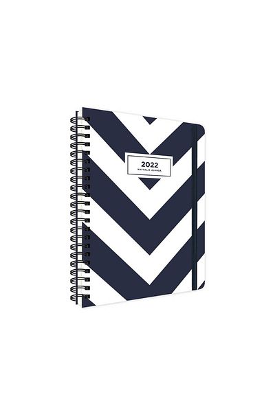 KESKİN COLOR Keskin Color 2022 17x24cm Mn Spiral Weekly Agenda - Triangle