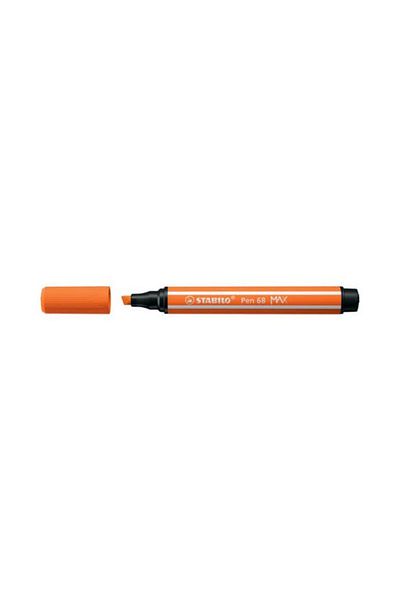 Stabilo Flame Red 68 Max Felt Tip Pen - 768/30-5-Pkt