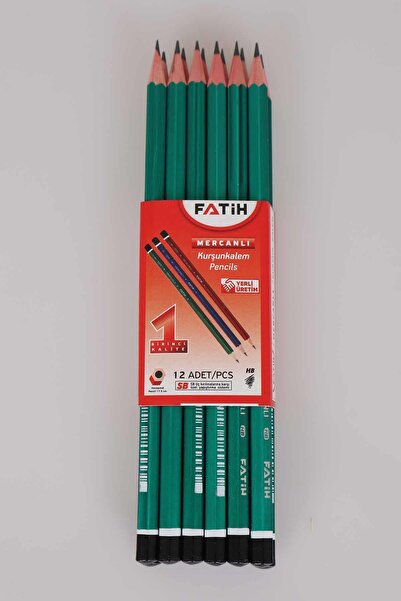 Fatih FATİH 12'Lİ MERCANLI KURŞUN KALEM