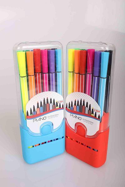 Piano Lux Set of 12 Felt-tip Pens
