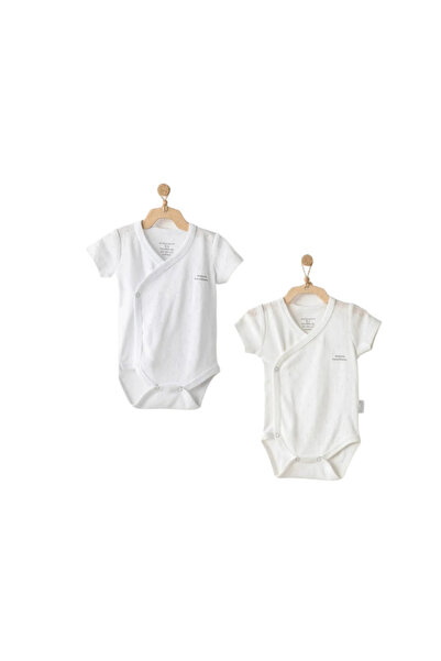 andywawa Andy Wawa İç - Dış Zıbın 2li Jacquard Basic Ekru - Beyaz