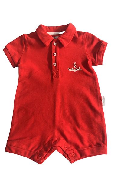 Babydoll Jumpsuit Red