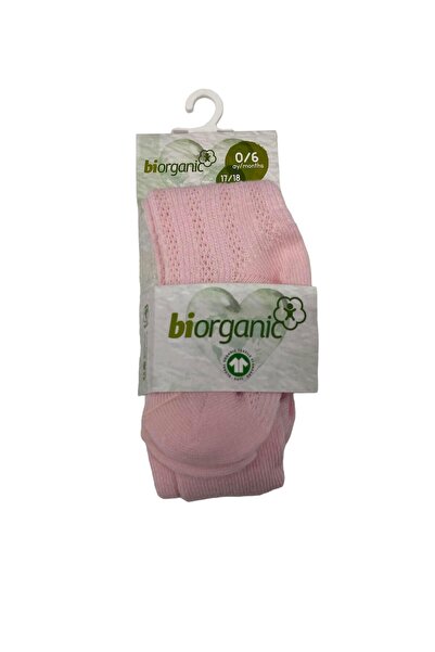 Bibaby Organik Çorap Külotlu Lady Pembe