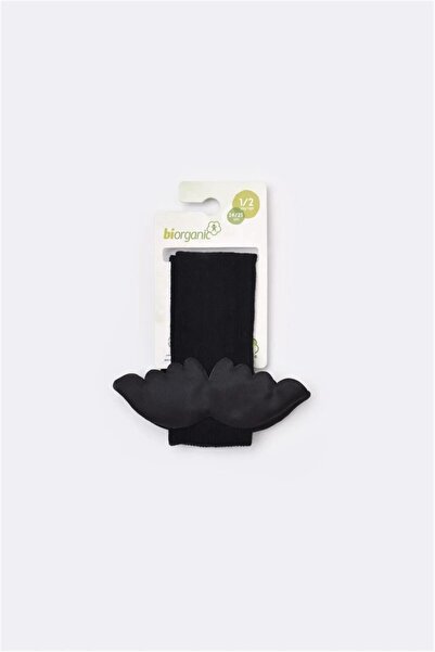 Bibaby Organic Knee Socks New Angel Black