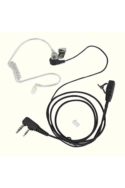 electroon WLN PMR-446 Telsiz Kulaklığı  Spiral Arkalıklı Akustik Telsiz Kulaklık
