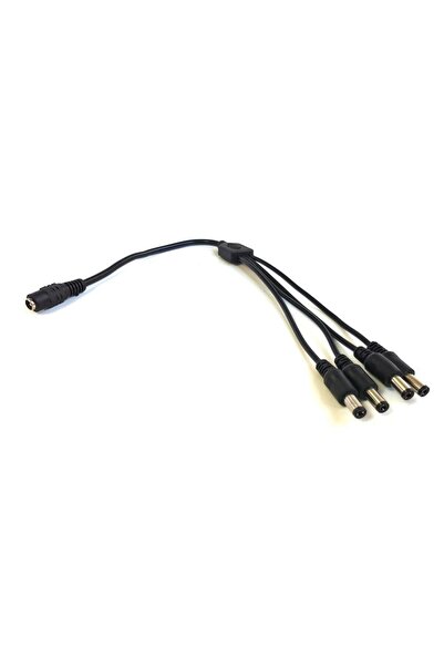 electroon 1x4 Dc Power Çoğaltıcı Kablo 30cm 5.5x2.5mm