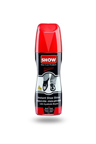 SHOW Siyah Likit Deri Ayakkabı Boyası - 75gr