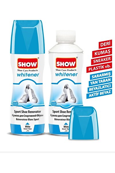 SHOW Beyaz Ayakkabı Likit Boya 75 Ml. 2 Adet